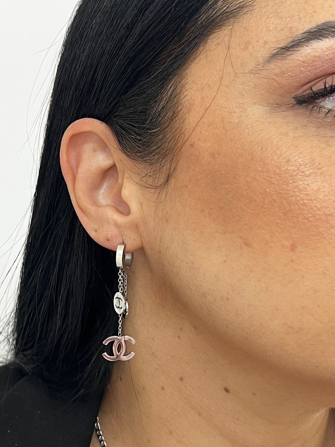 Argola Aço Inoxidável Inspiração Prata 8708