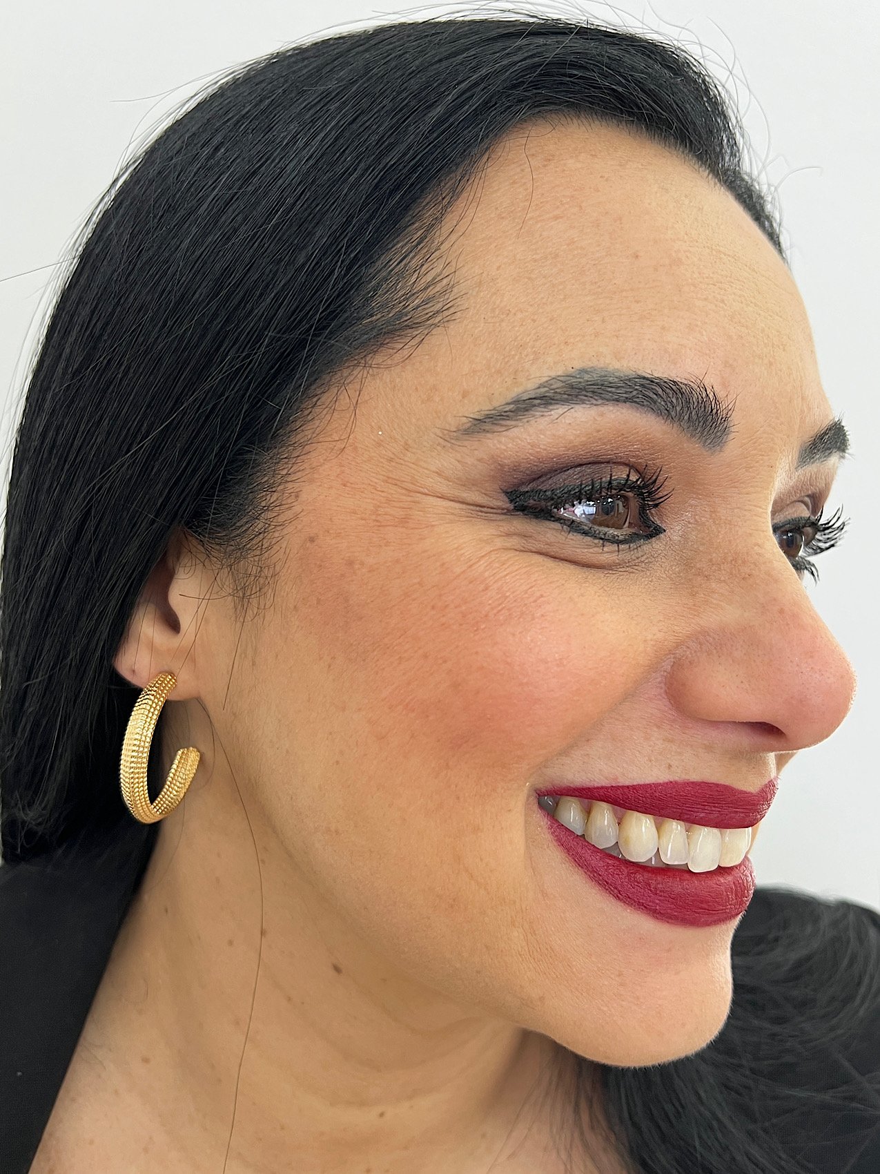 Argola Folheada a Ouro 1651