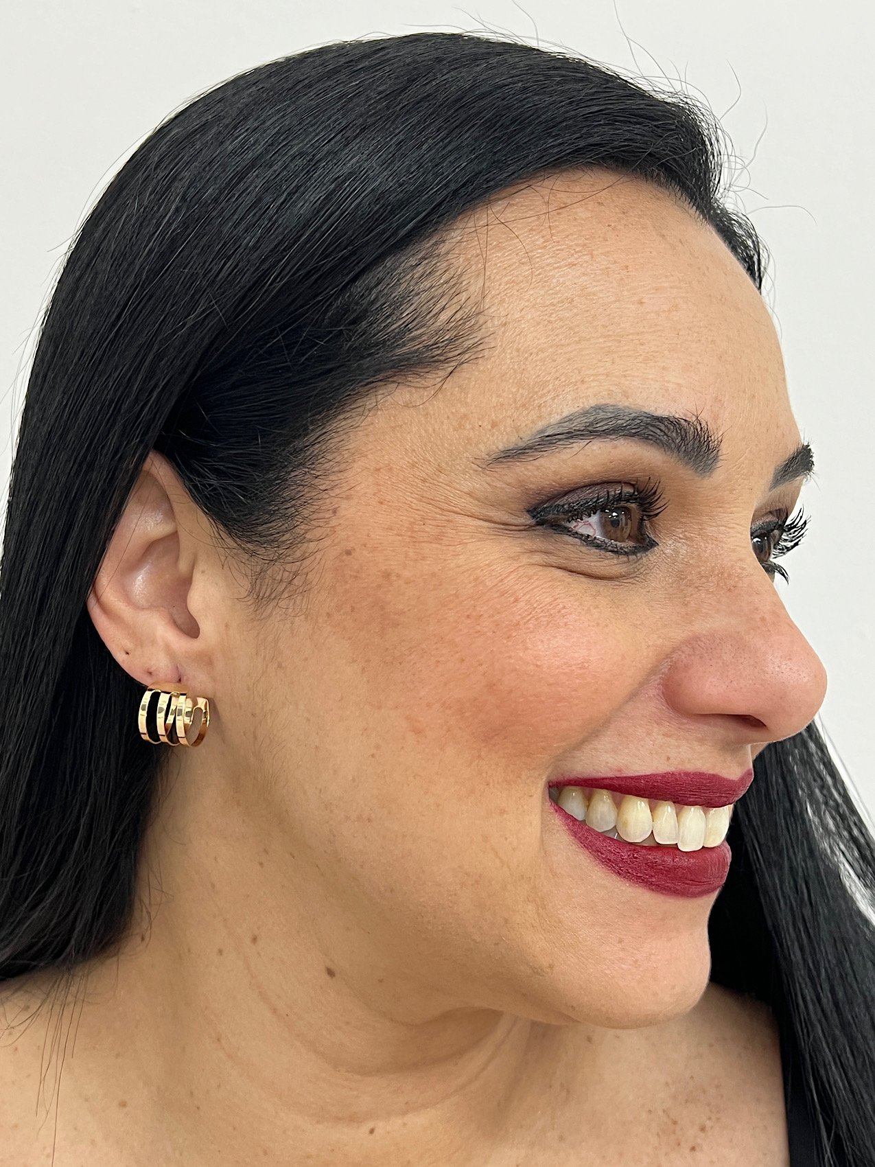 Argolinha Folheada a Ouro 1637