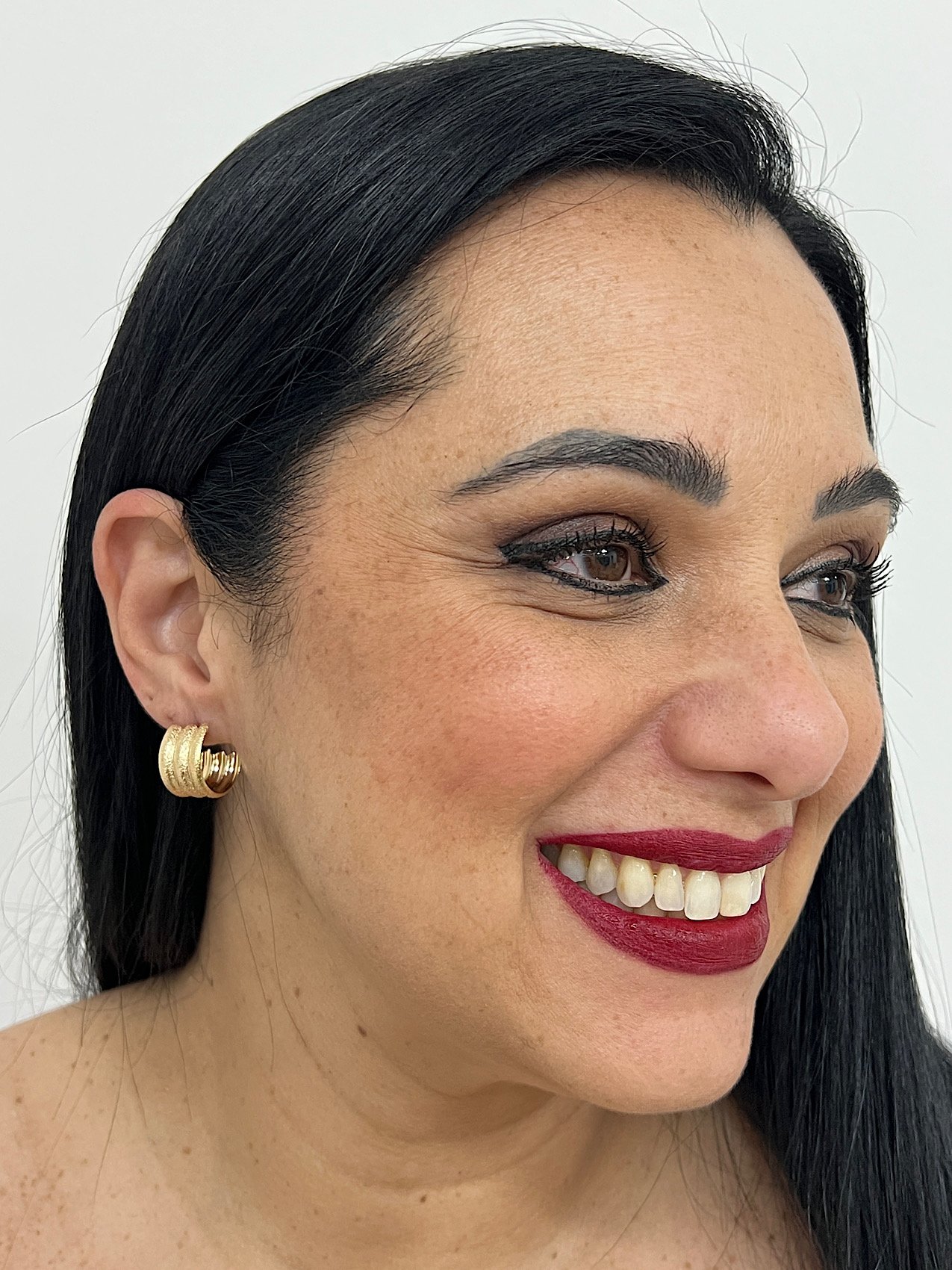 Argolinha Folheada a Ouro 1655