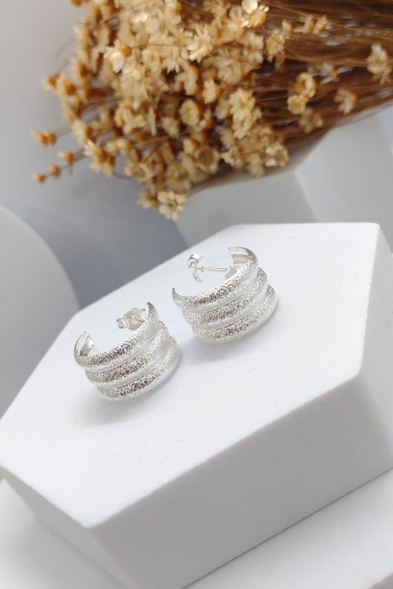 Argolinha Folheada a Prata 1654