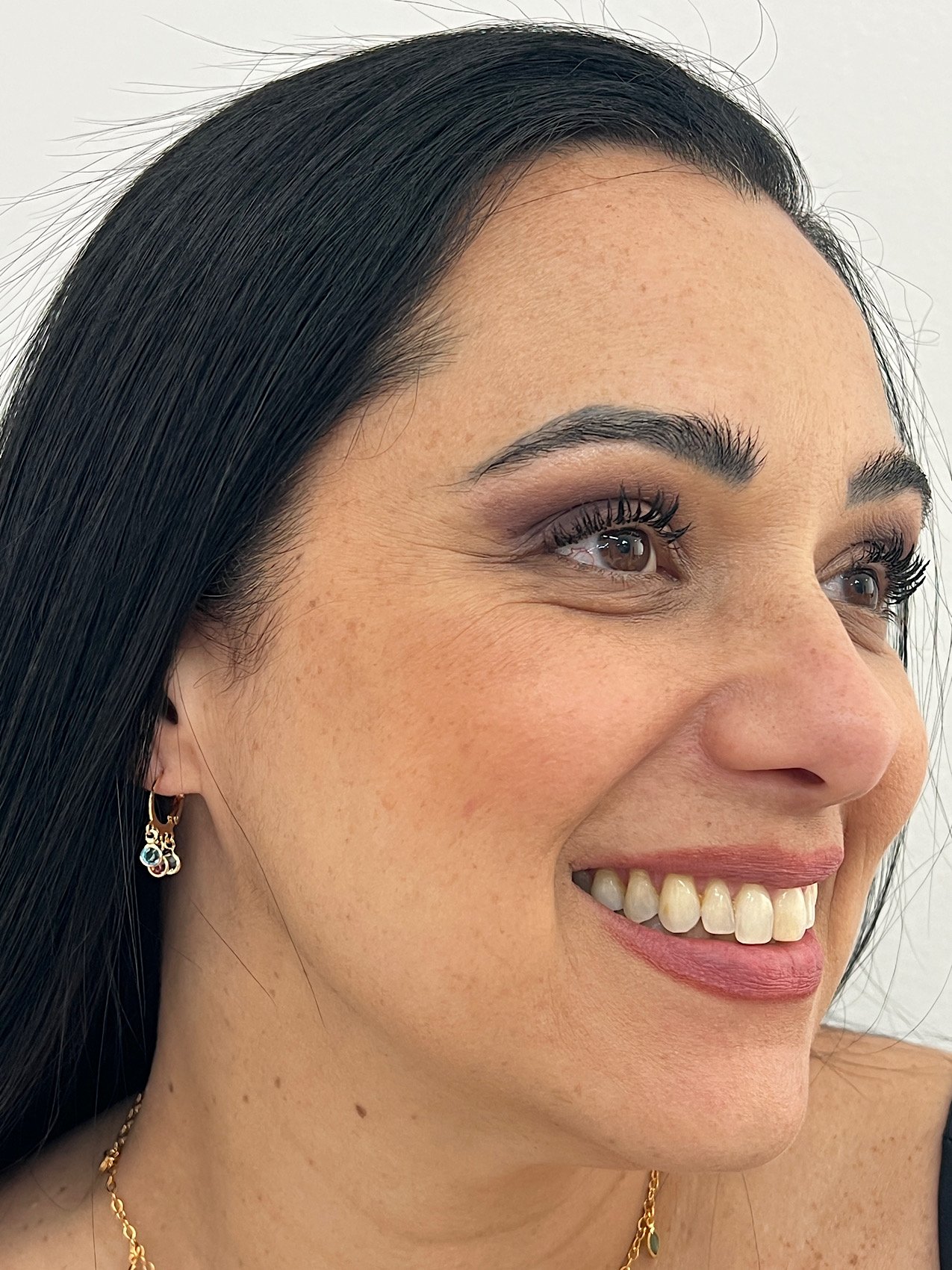 Argolinha Folheada Dourada Colorida 2