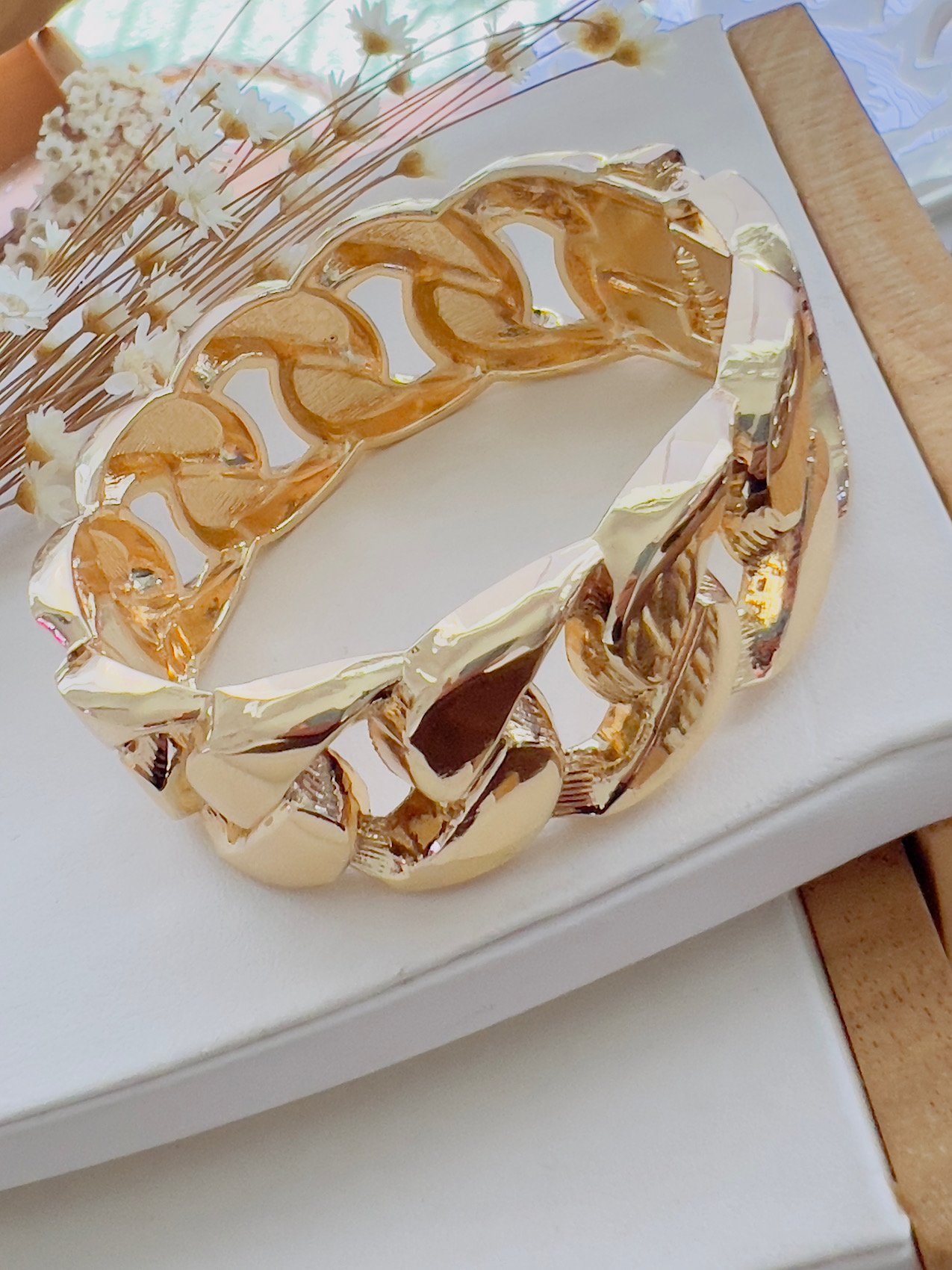 Bracelete Bijuteria Dourado 6936