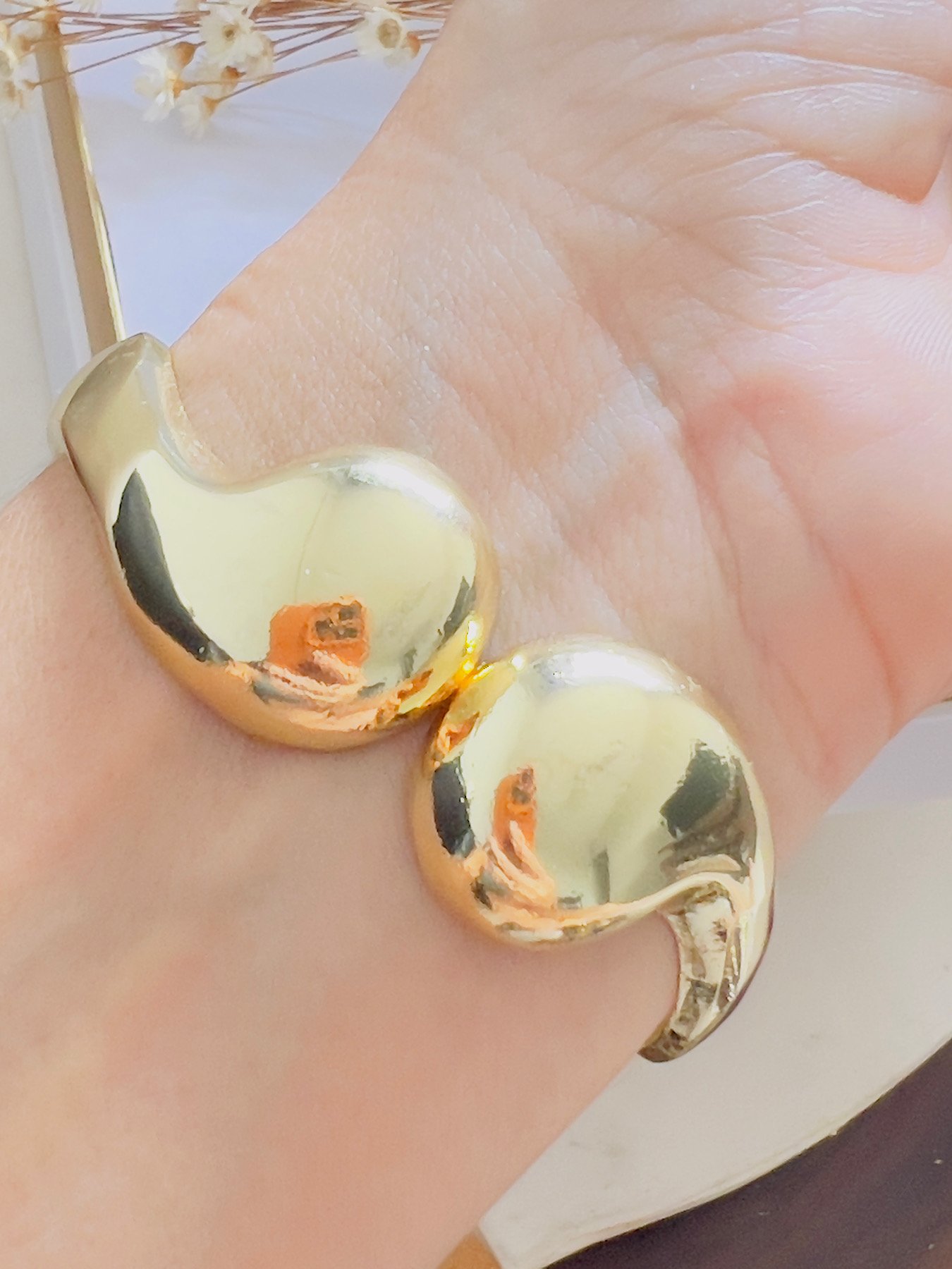 Bracelete Bijuteria Dourado 7171