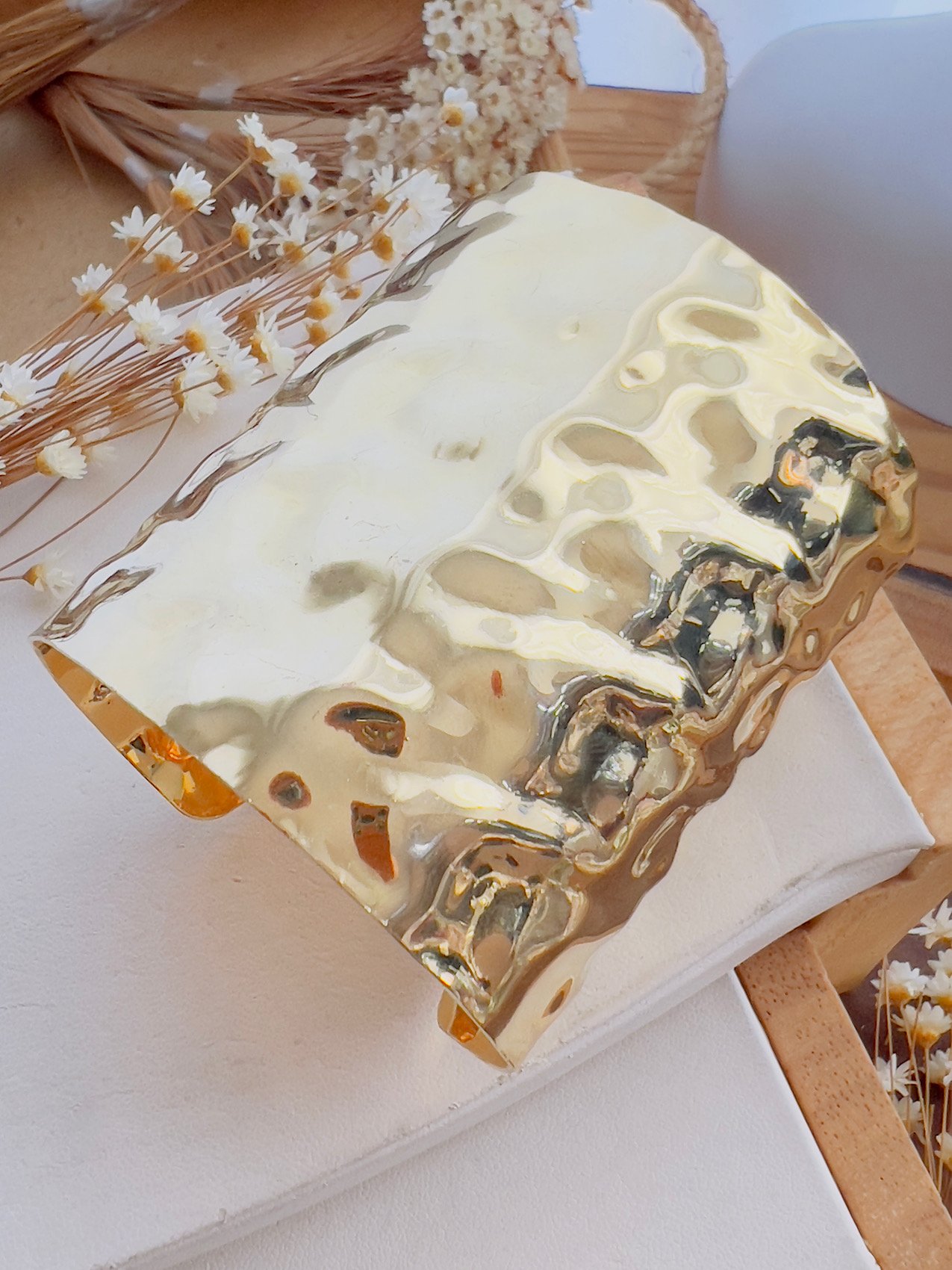 Bracelete Bijuteria Metal Dourado 1336
