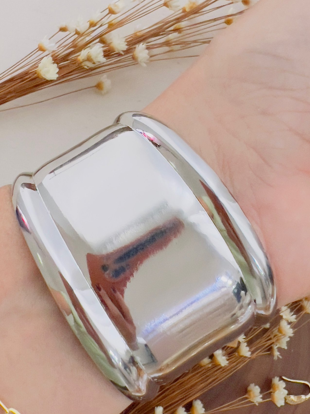 Bracelete Bijuteria Prata 7891