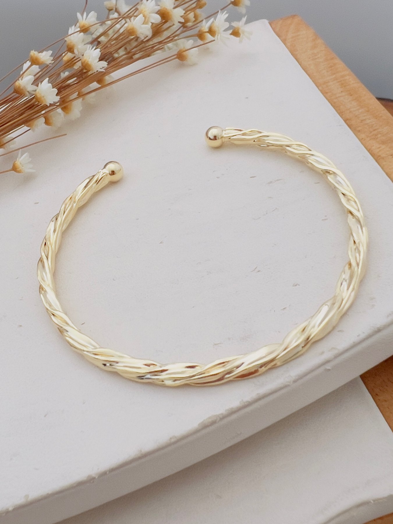 Bracelete Folheado a Ouro 9170