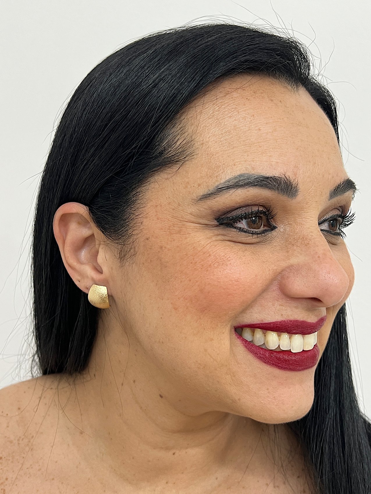 Brinco Folheado a Ouro 1617