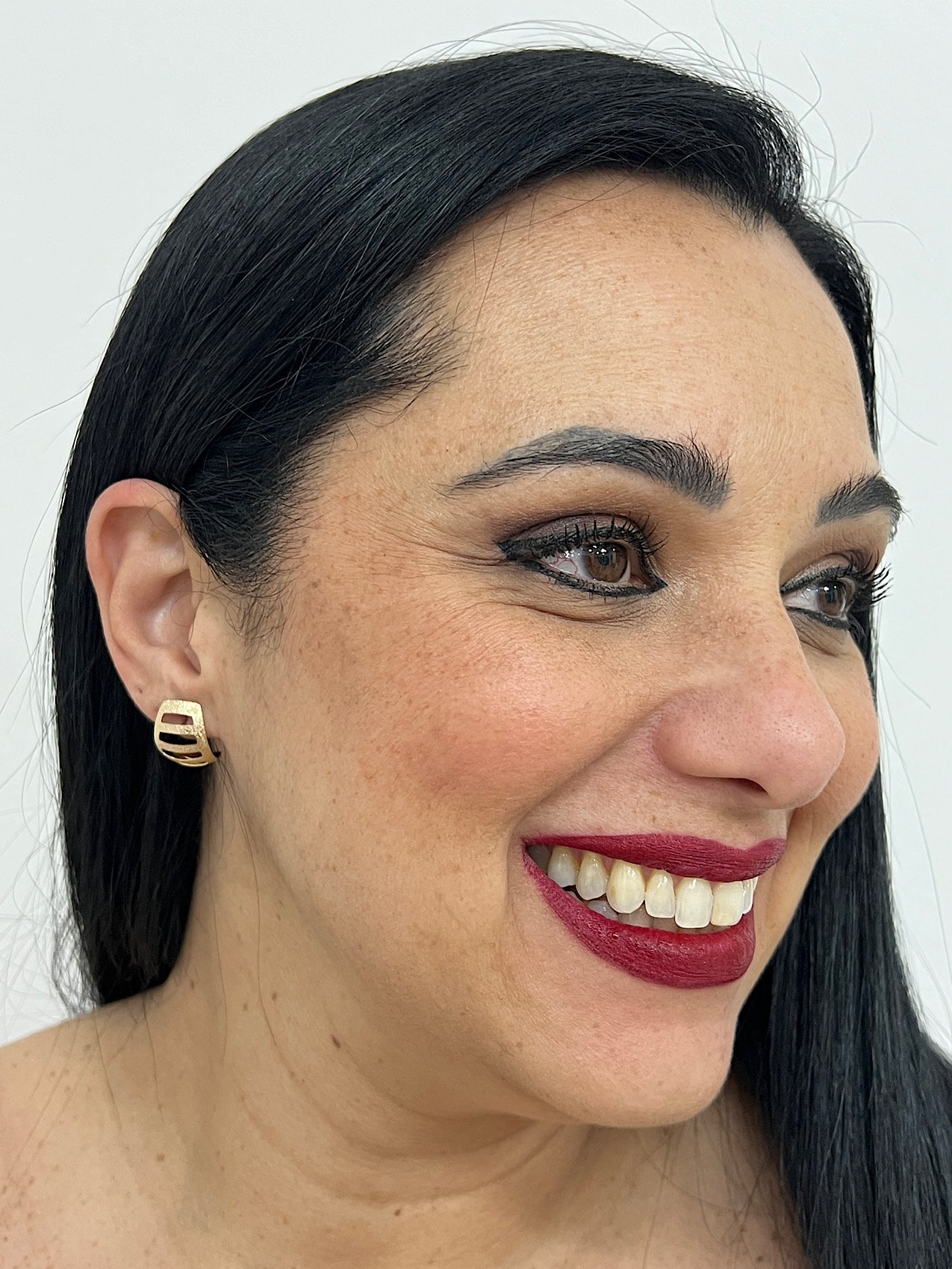 Brinco Folheado a Ouro 1621