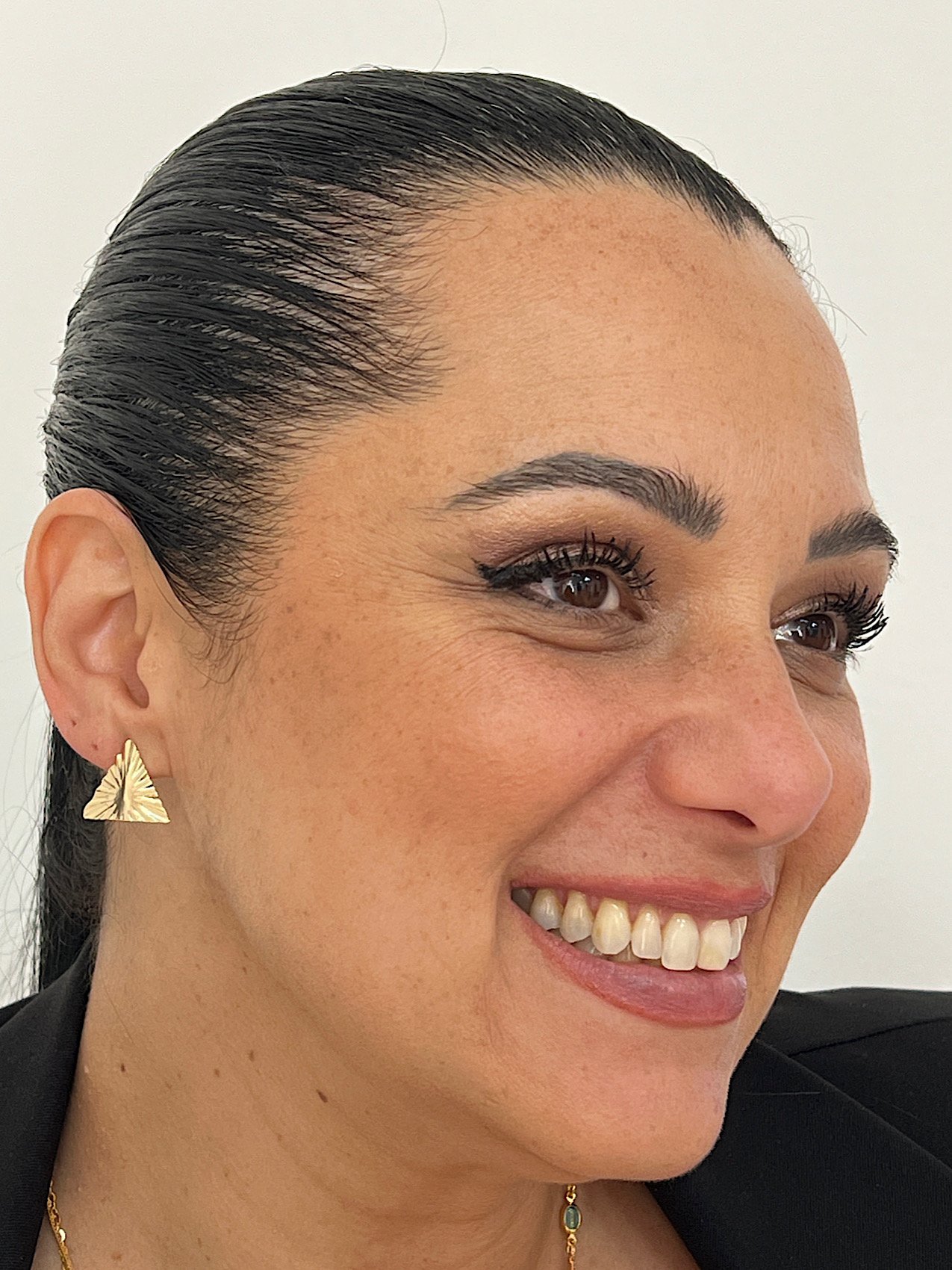 Brinco Folheado a Ouro 191