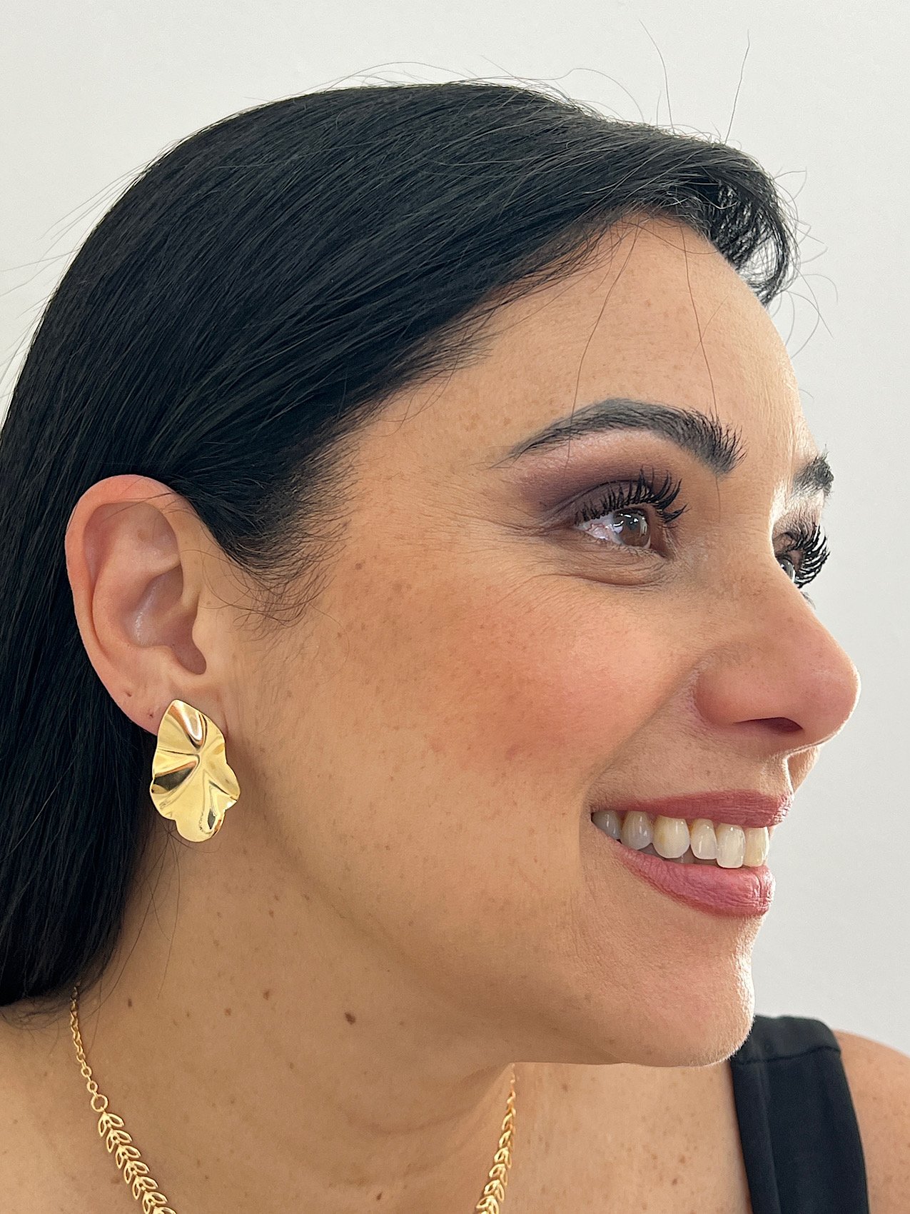 Brinco Folheado a Ouro 197