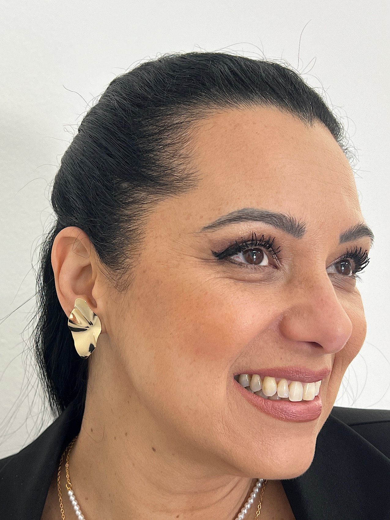 Brinco Folheado a Ouro 205