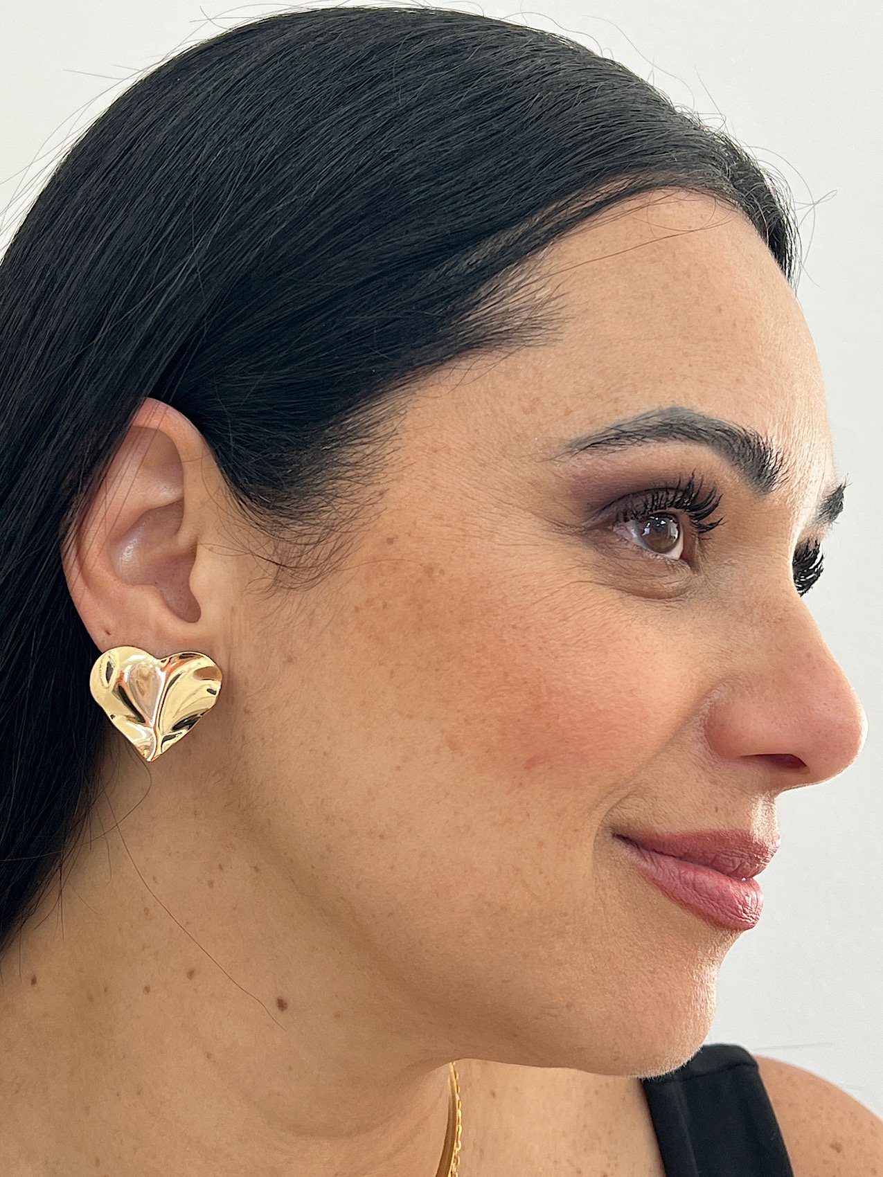 Brinco Folheado a Ouro 208