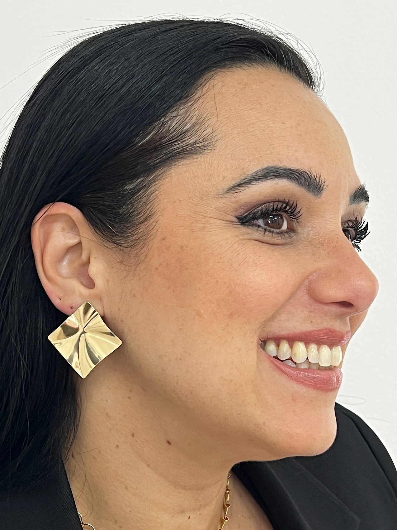 Brinco Folheado a Ouro 211