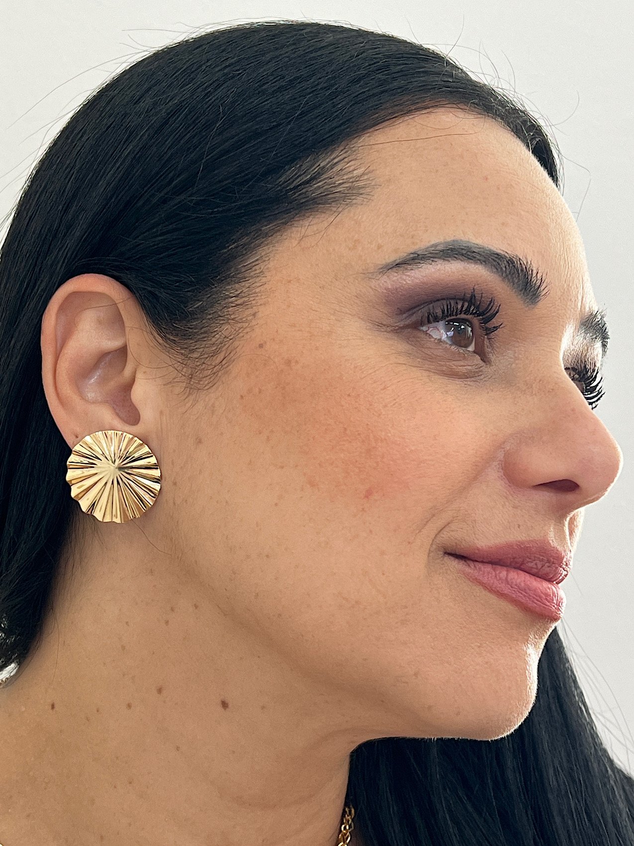 Brinco Folheado a Ouro 217