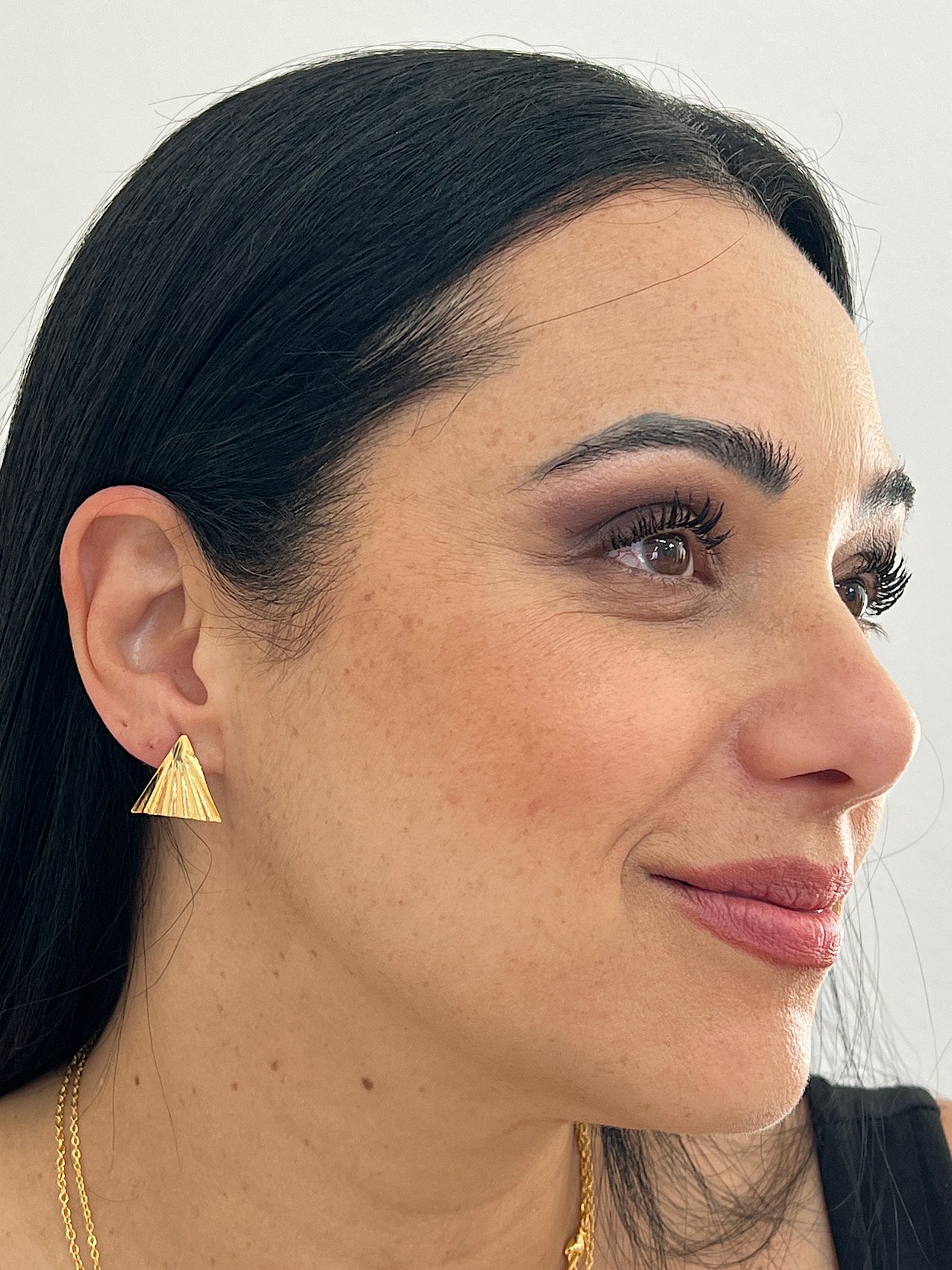 Brinco Folheado a Ouro 221