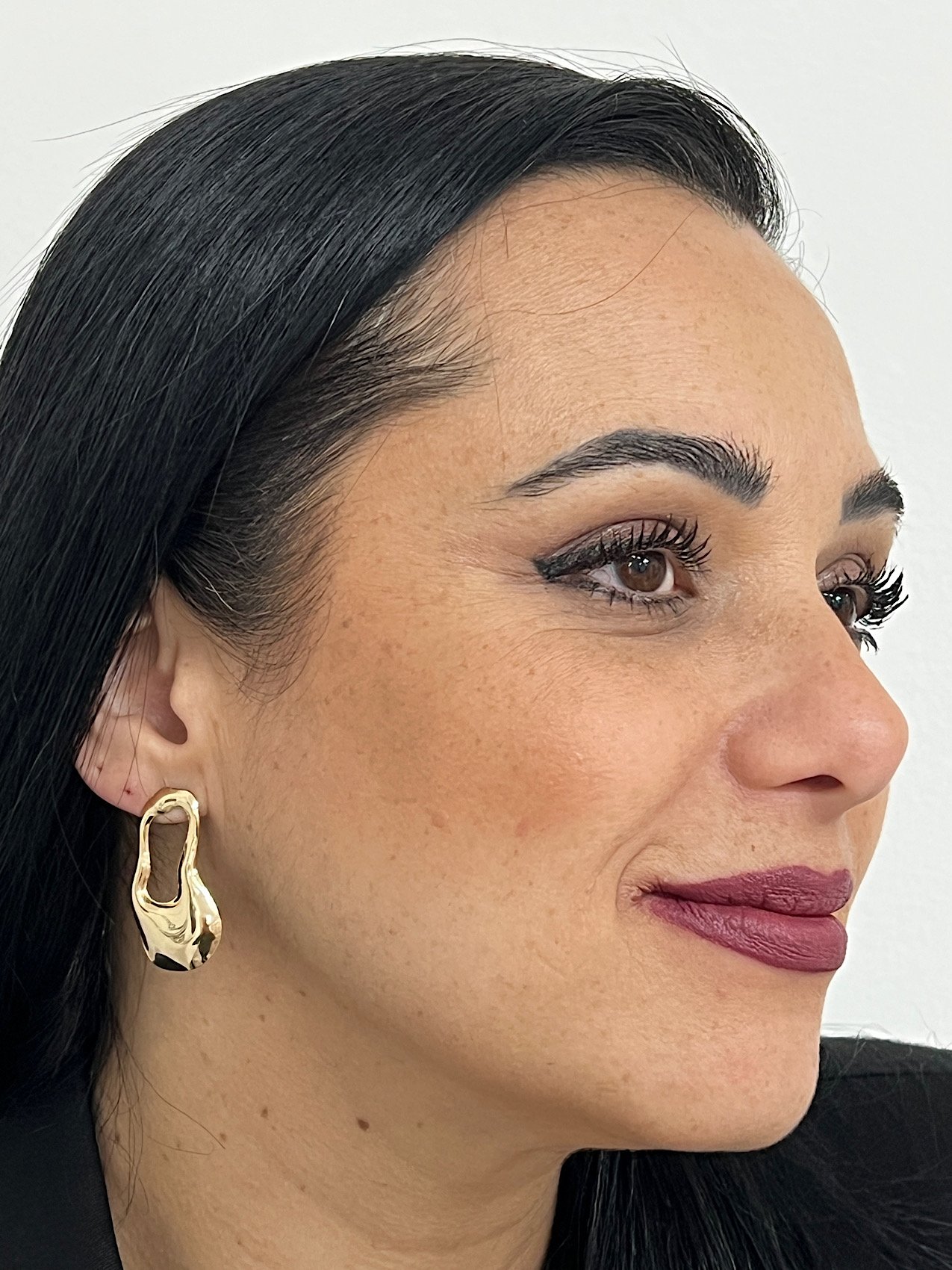 Brinco Folheado a Ouro 257