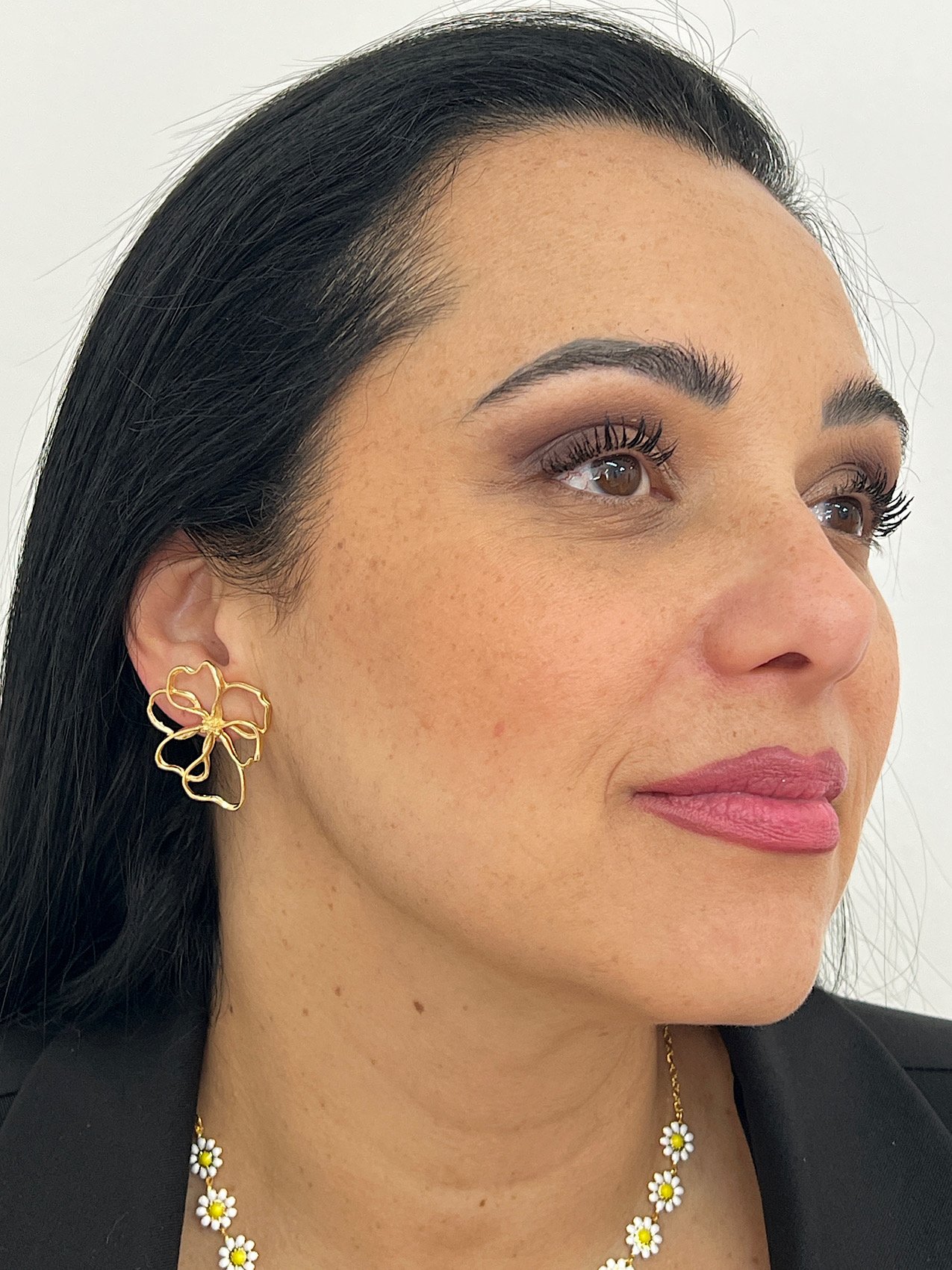 Brinco Folheado a Ouro 287