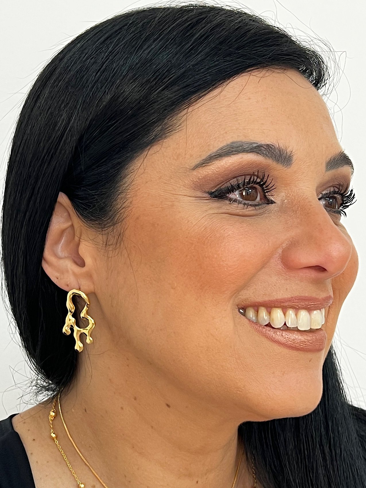 Brinco Folheado a Ouro 291