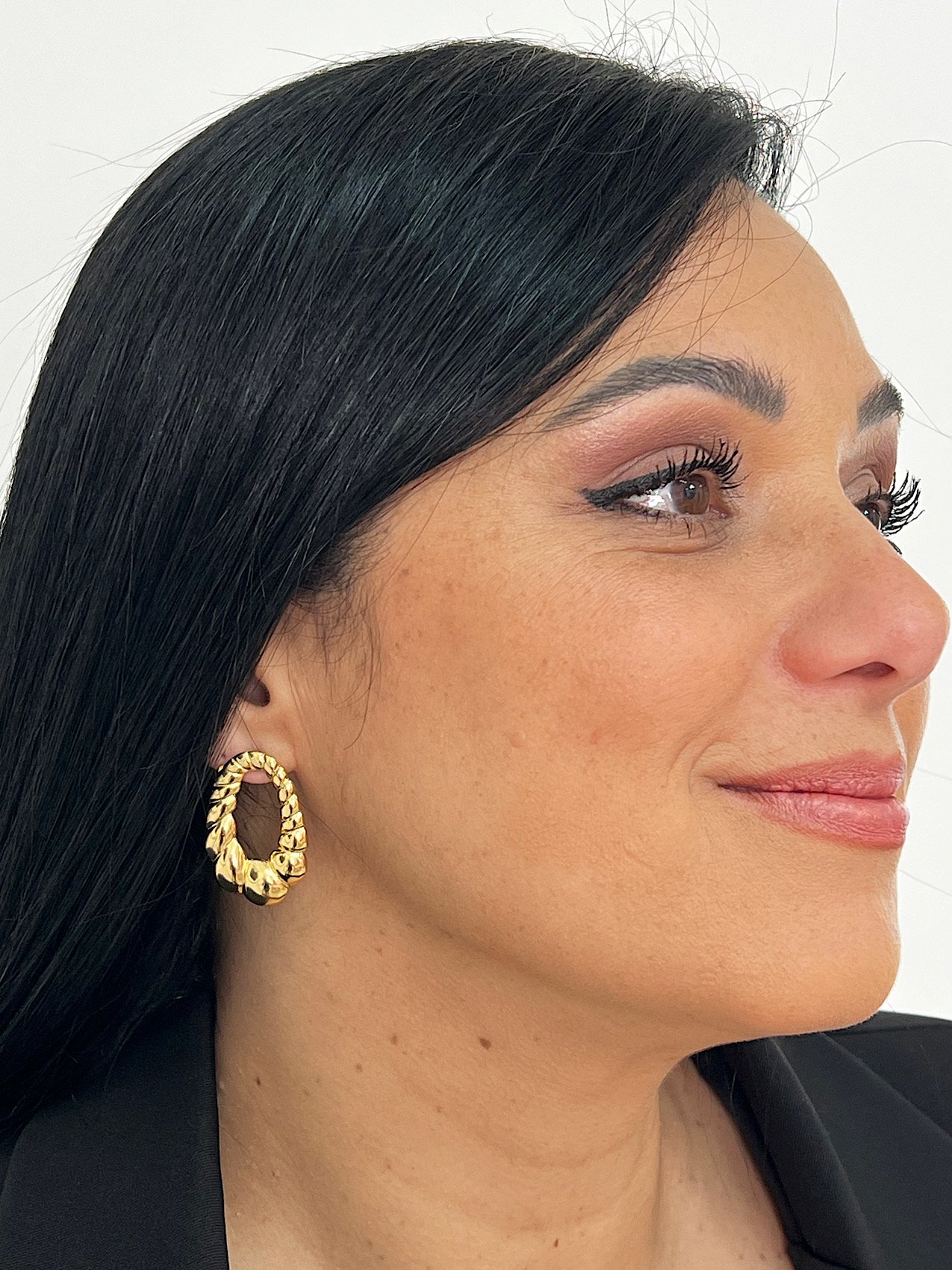 Brinco Folheado a Ouro 293