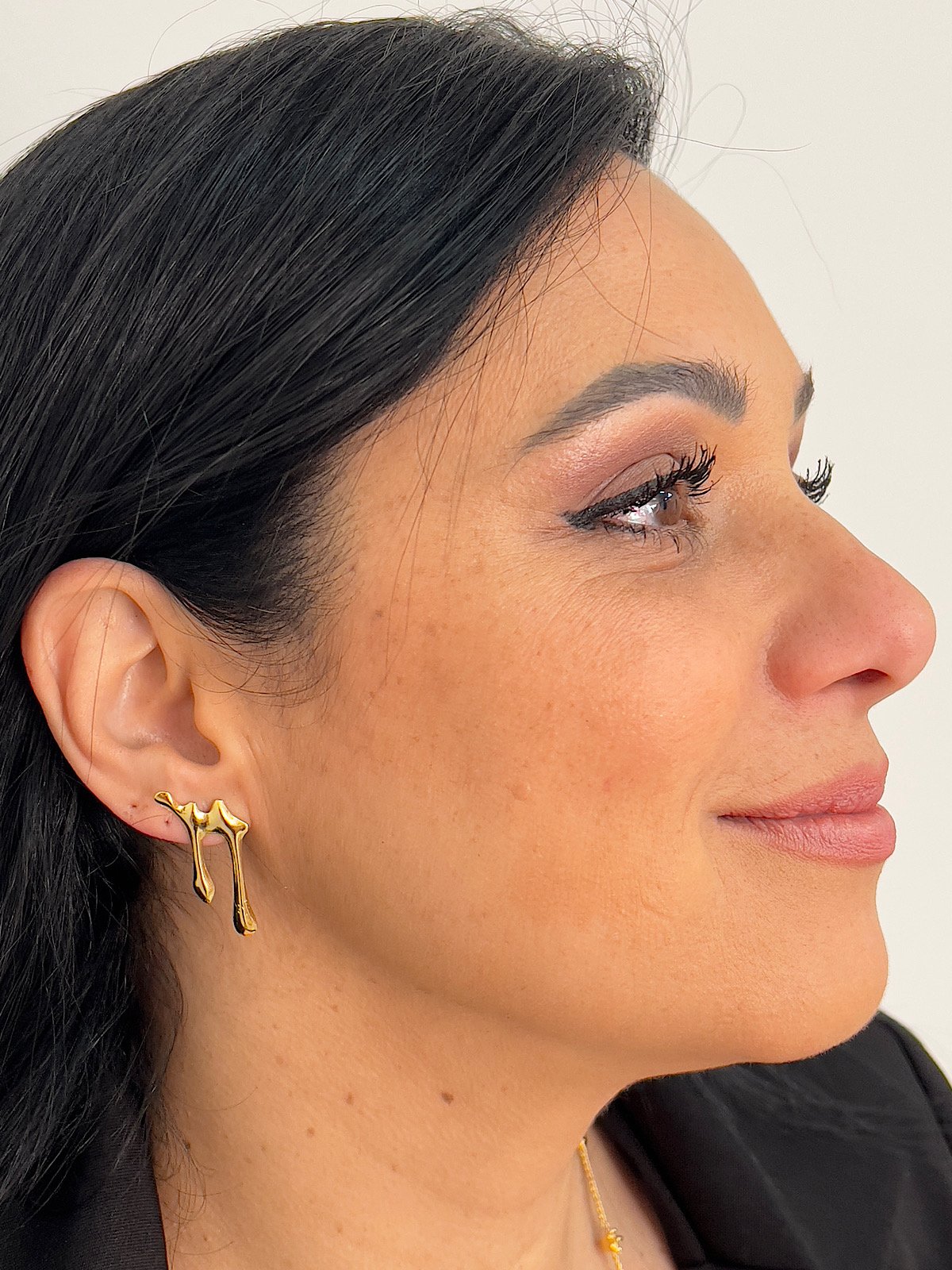 Brinco Folheado a Ouro 294