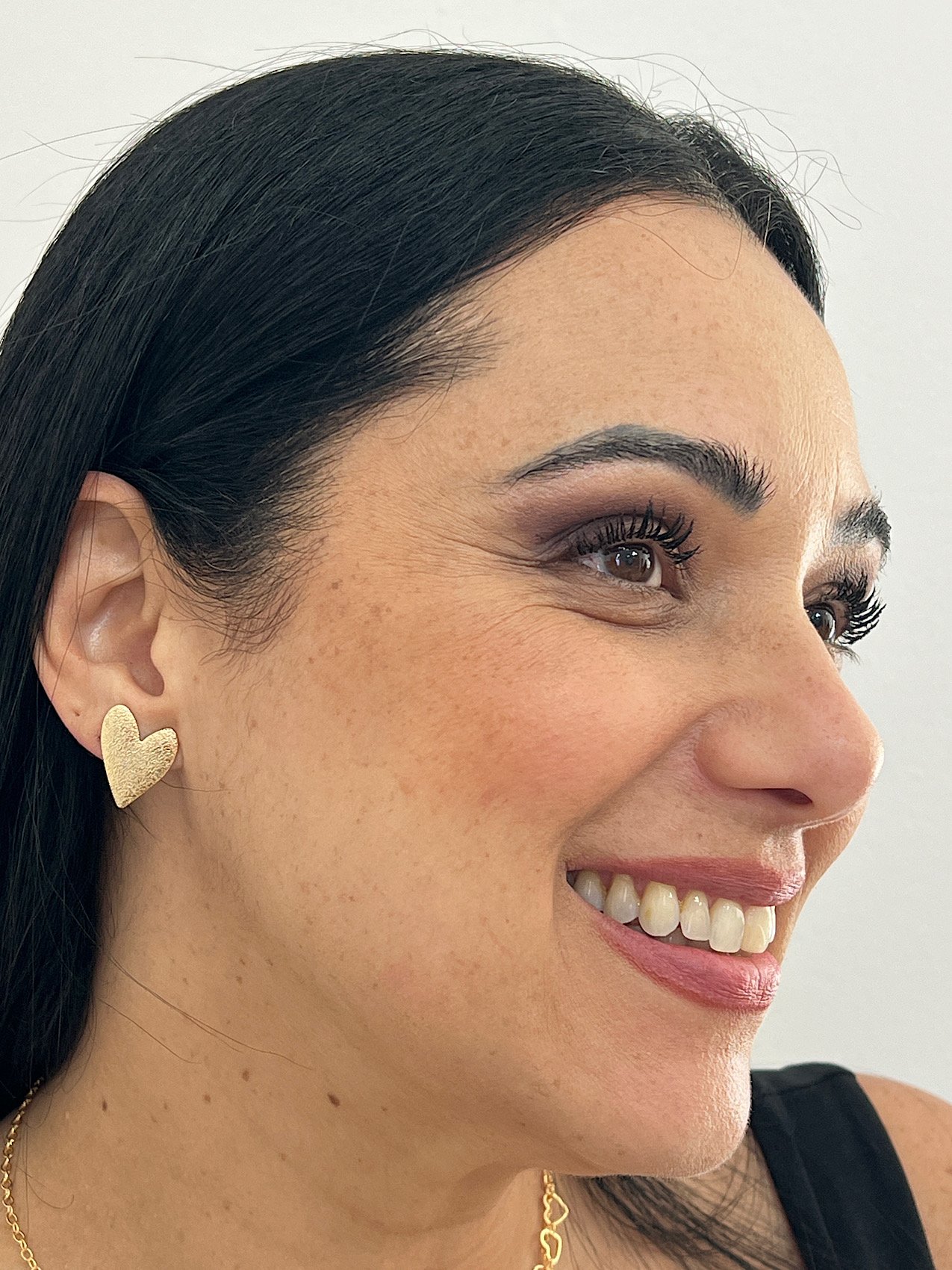 Brinco Folheado a Ouro 306