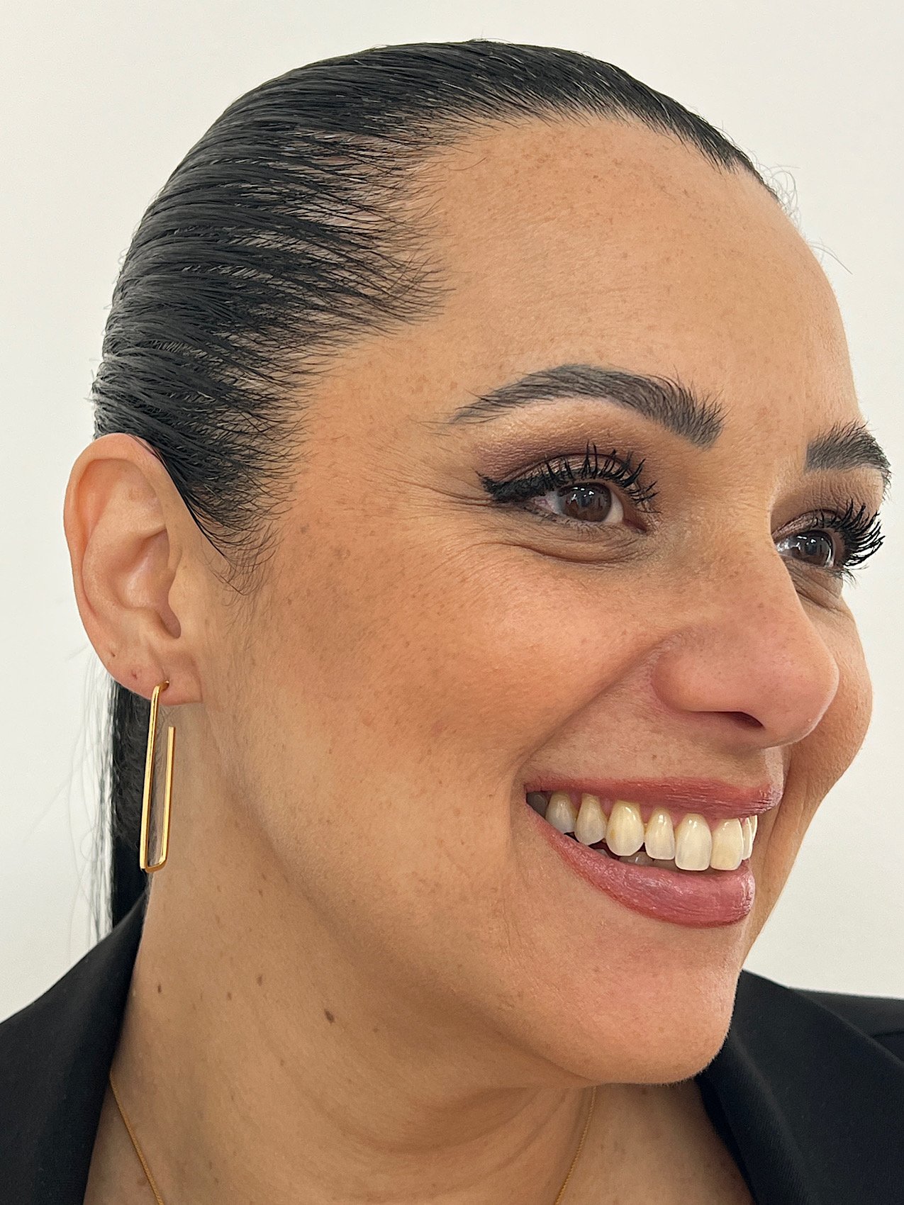 Brinco Folheado a Ouro 36