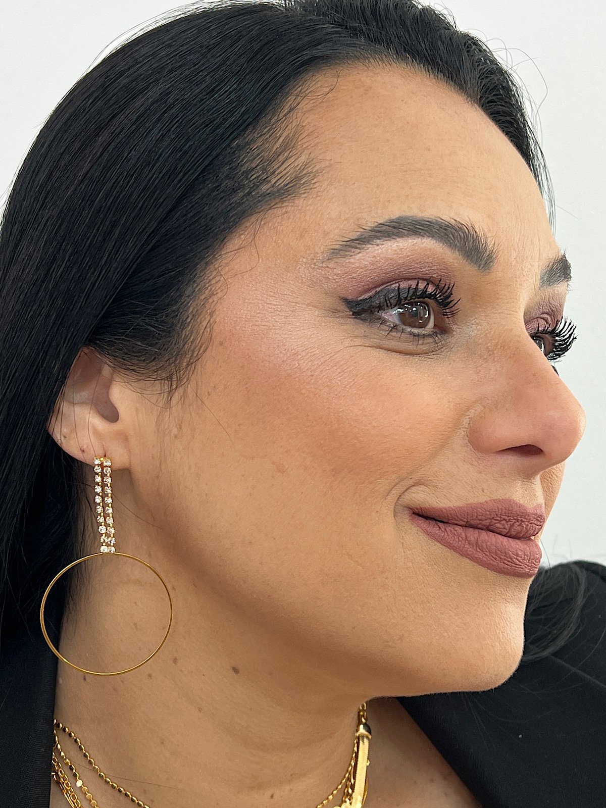 Brinco Folheado a Ouro 368