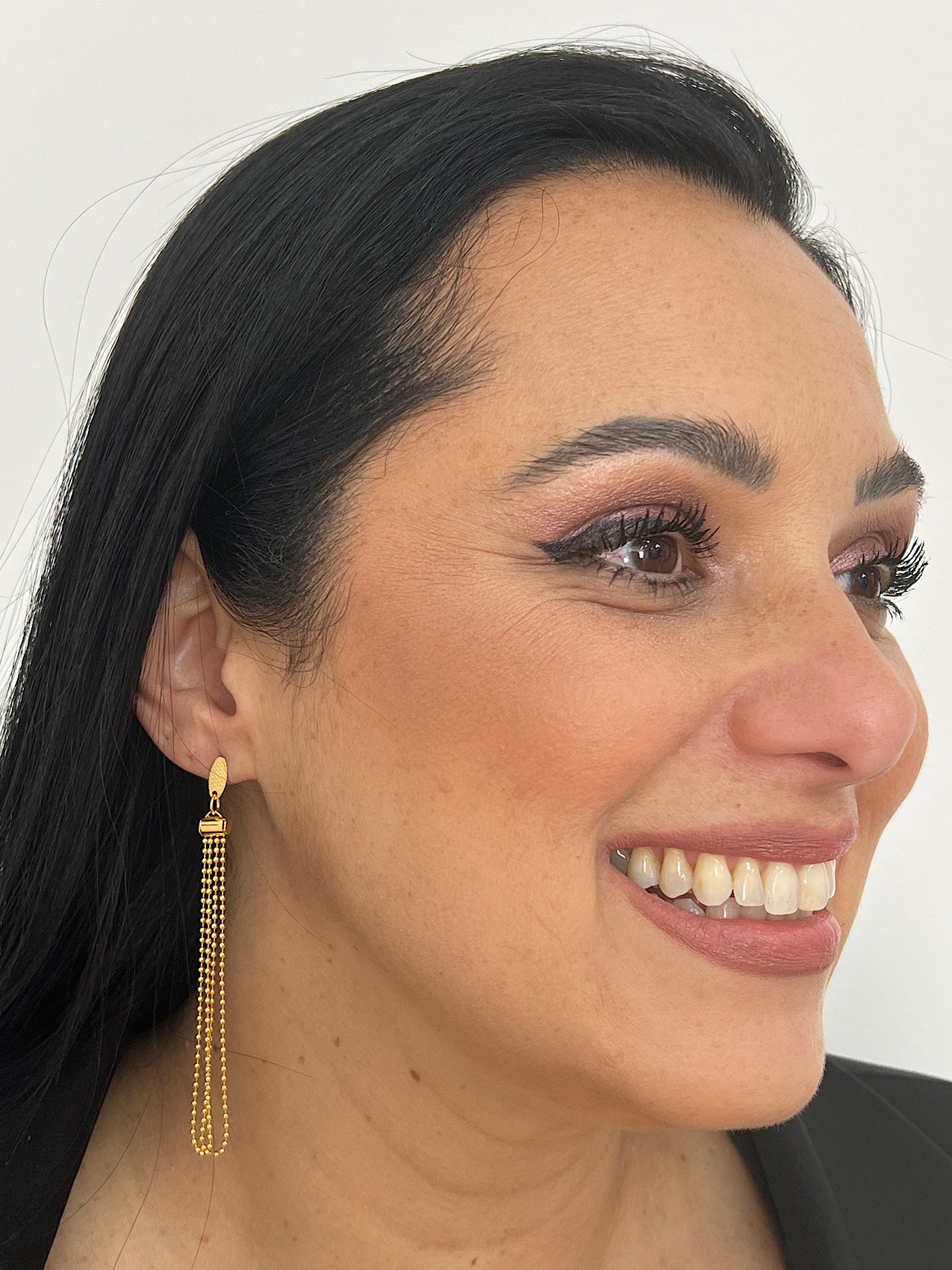 Brinco Folheado a Ouro 99