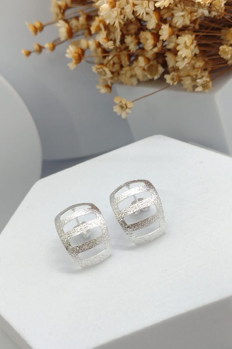 Brinco Folheado a Prata 1620