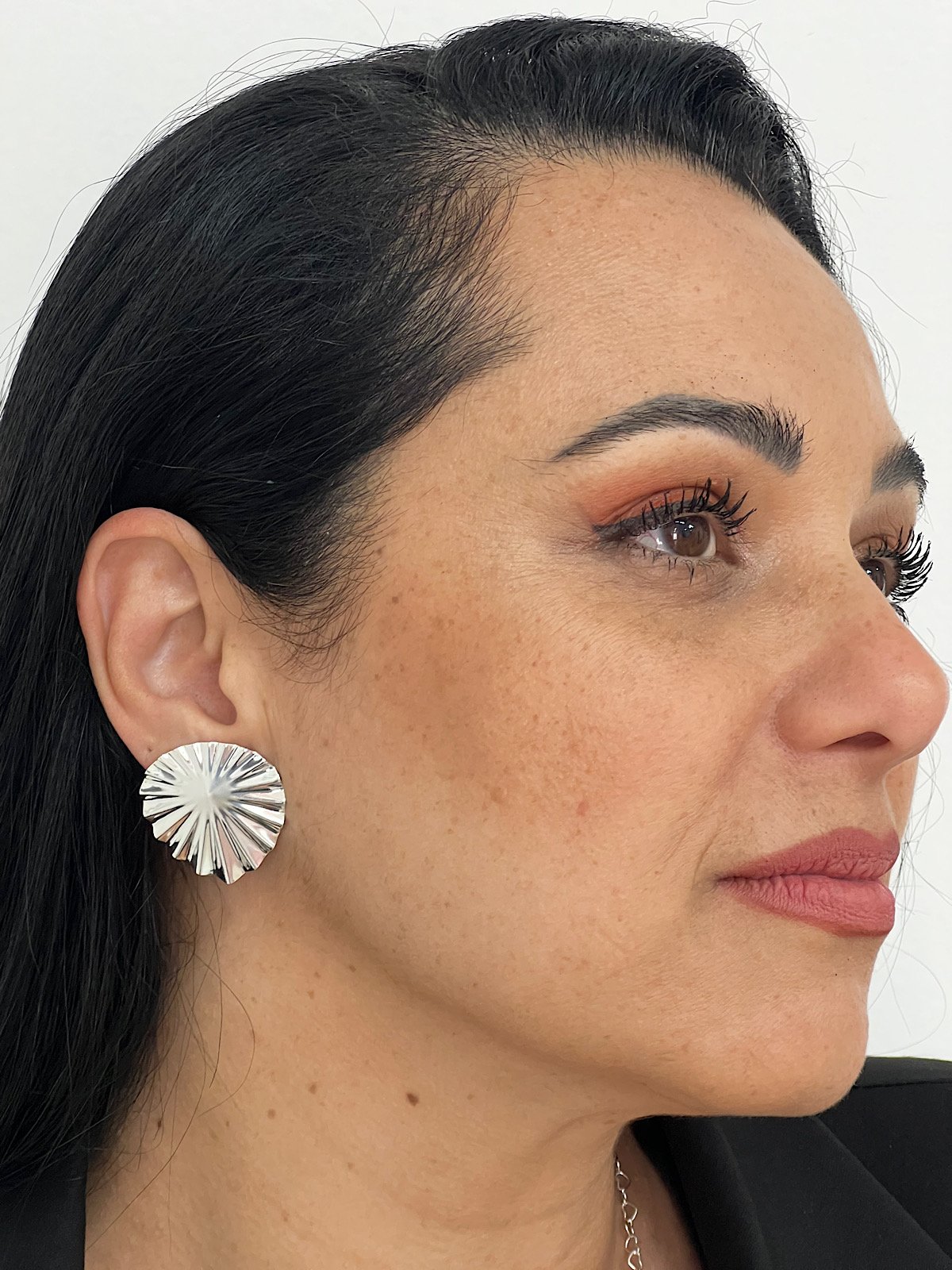 Brinco Folheado a Prata 222