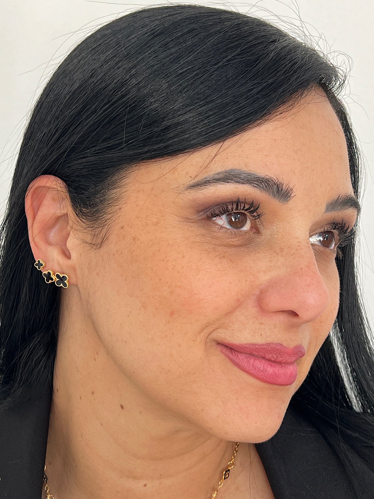Cartela Folheada a Ouro Inspiração Virginia Preto 440