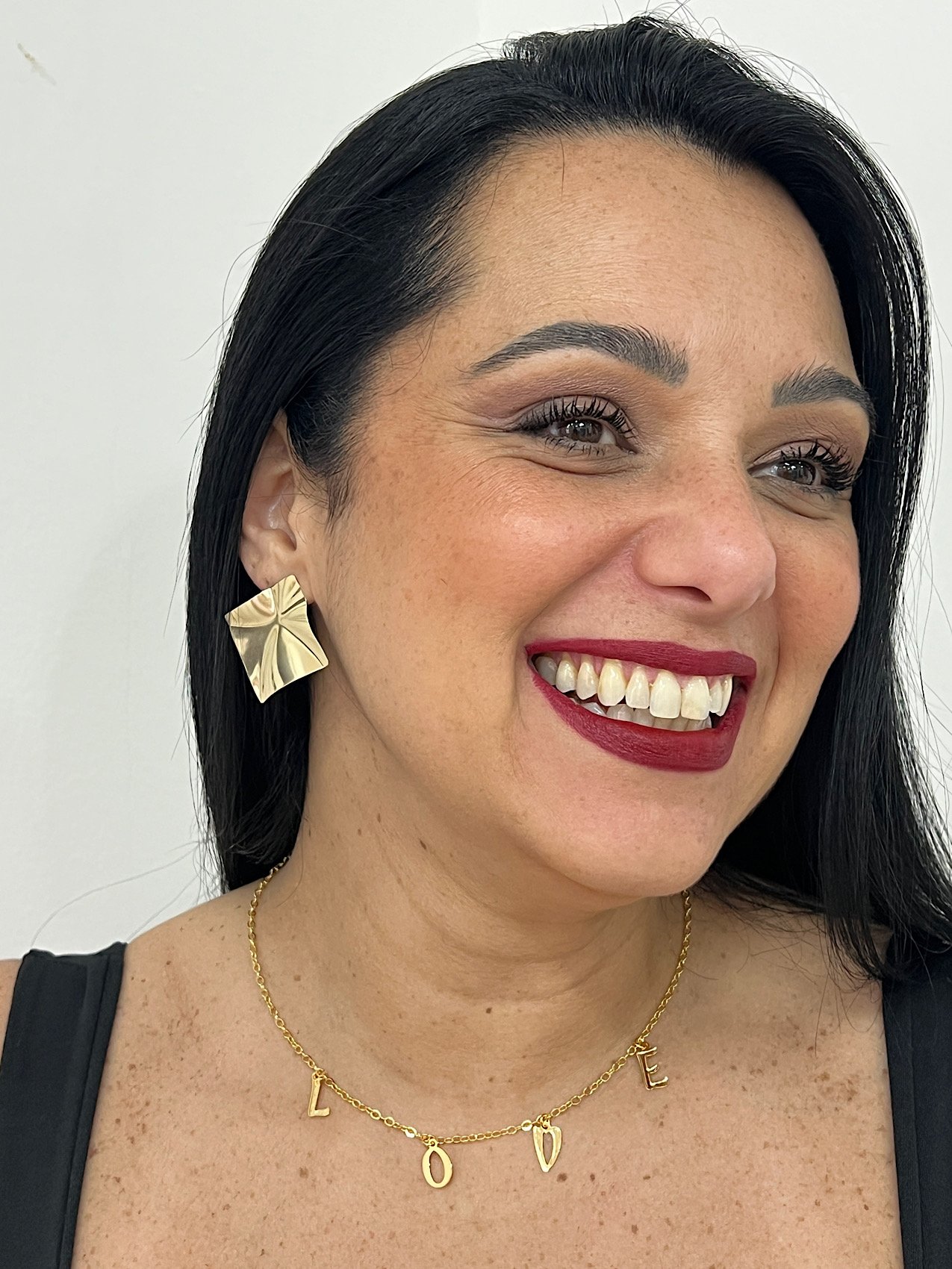 Choker Folheado a Ouro Love 2202