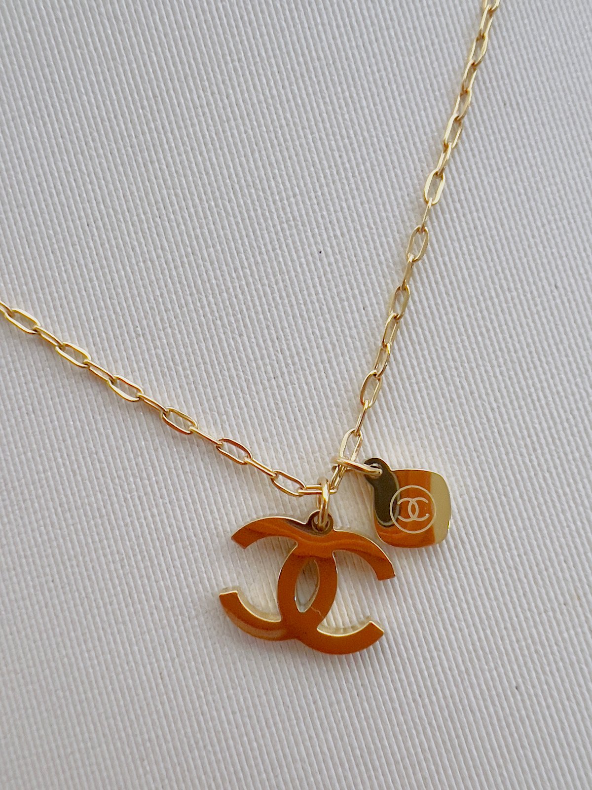 Colar Aço Inoxidável Inspiração Dourado 8680
