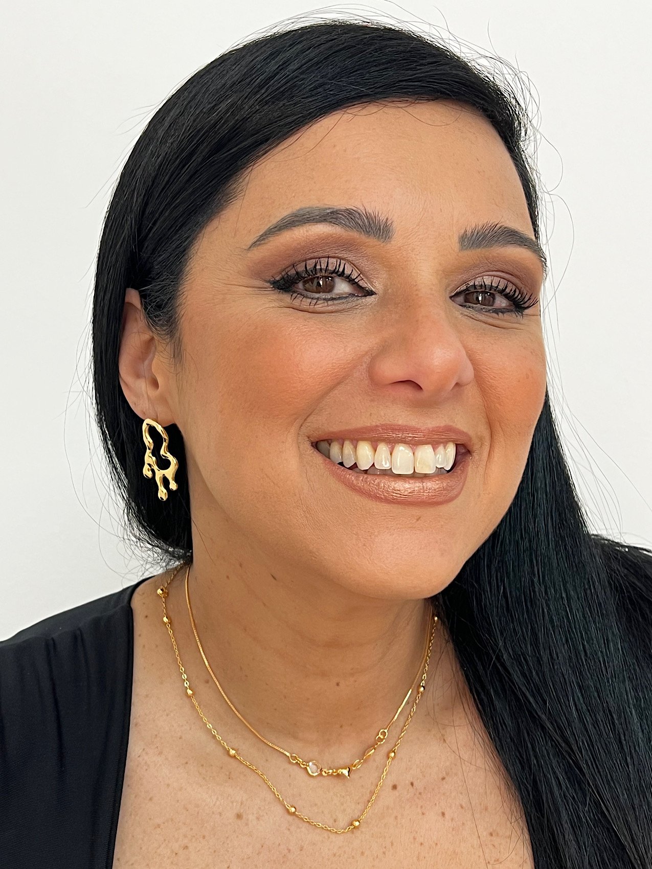 Colar Duplo Folheado a Ouro 4296