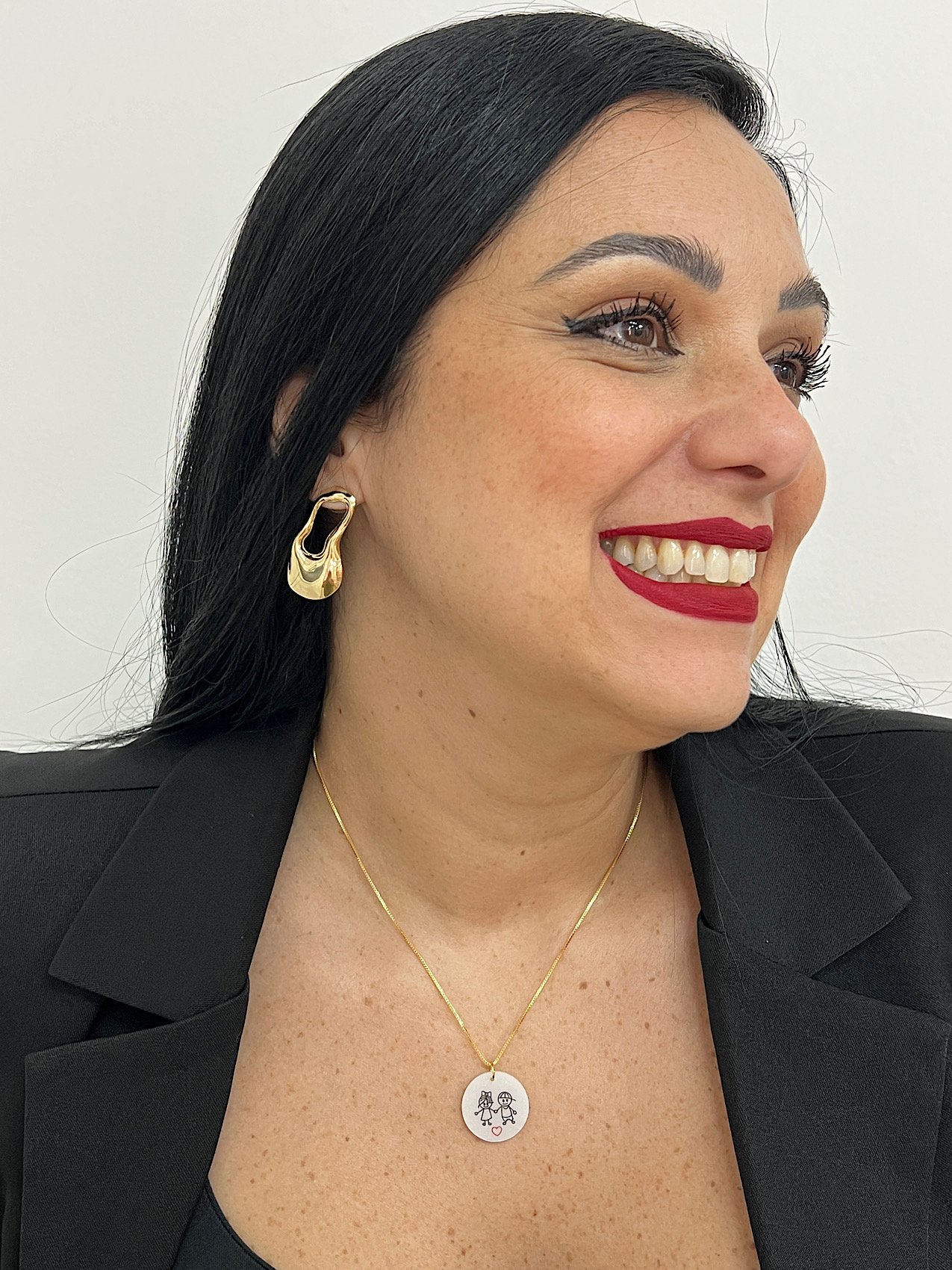 Colar Folheado a Ouro Casal 3642