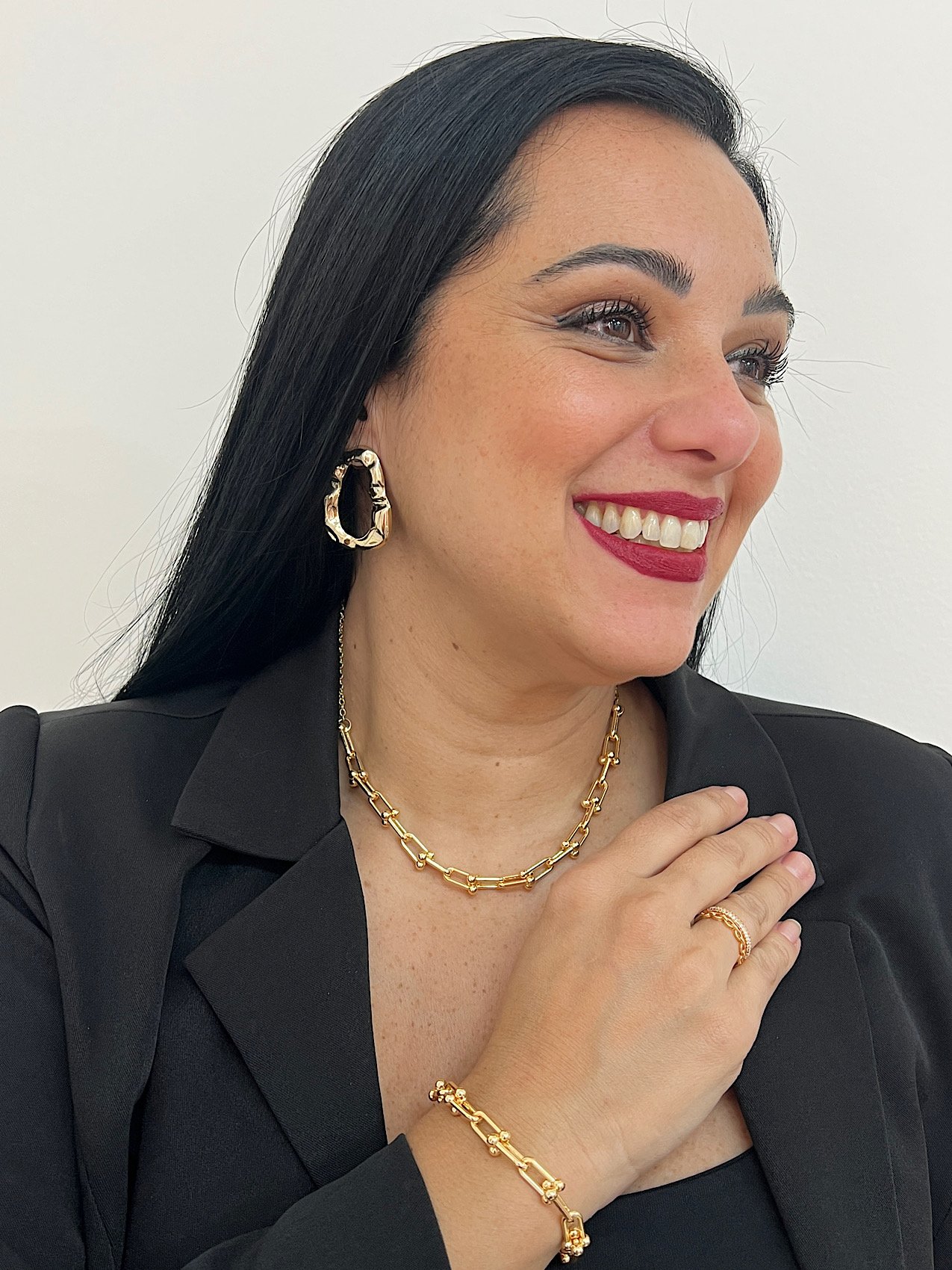 Conjunto Folheado a Ouro Inspiração 4023