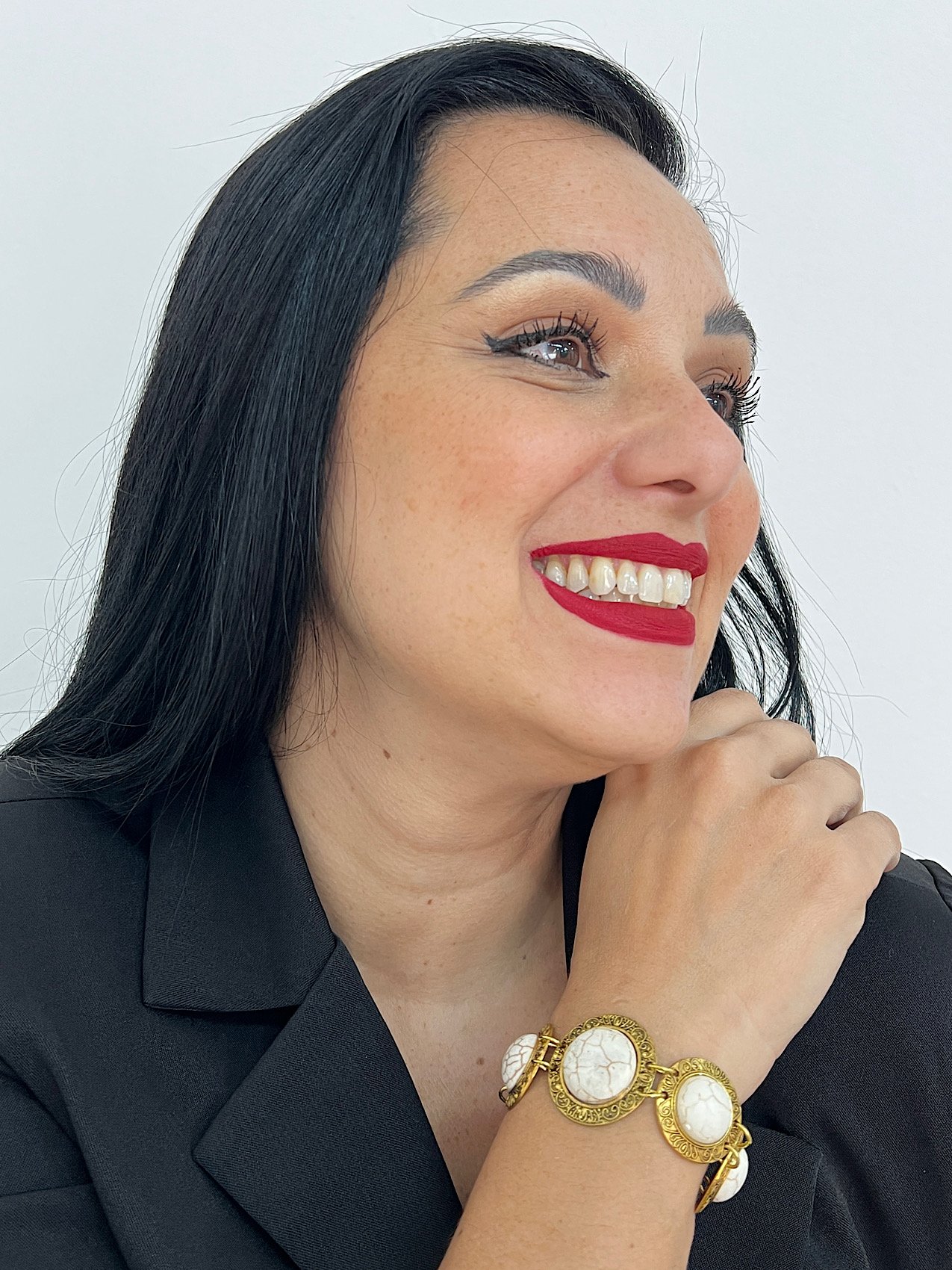 Pulseira Bijuteria Ouro Velho Marfim 6608