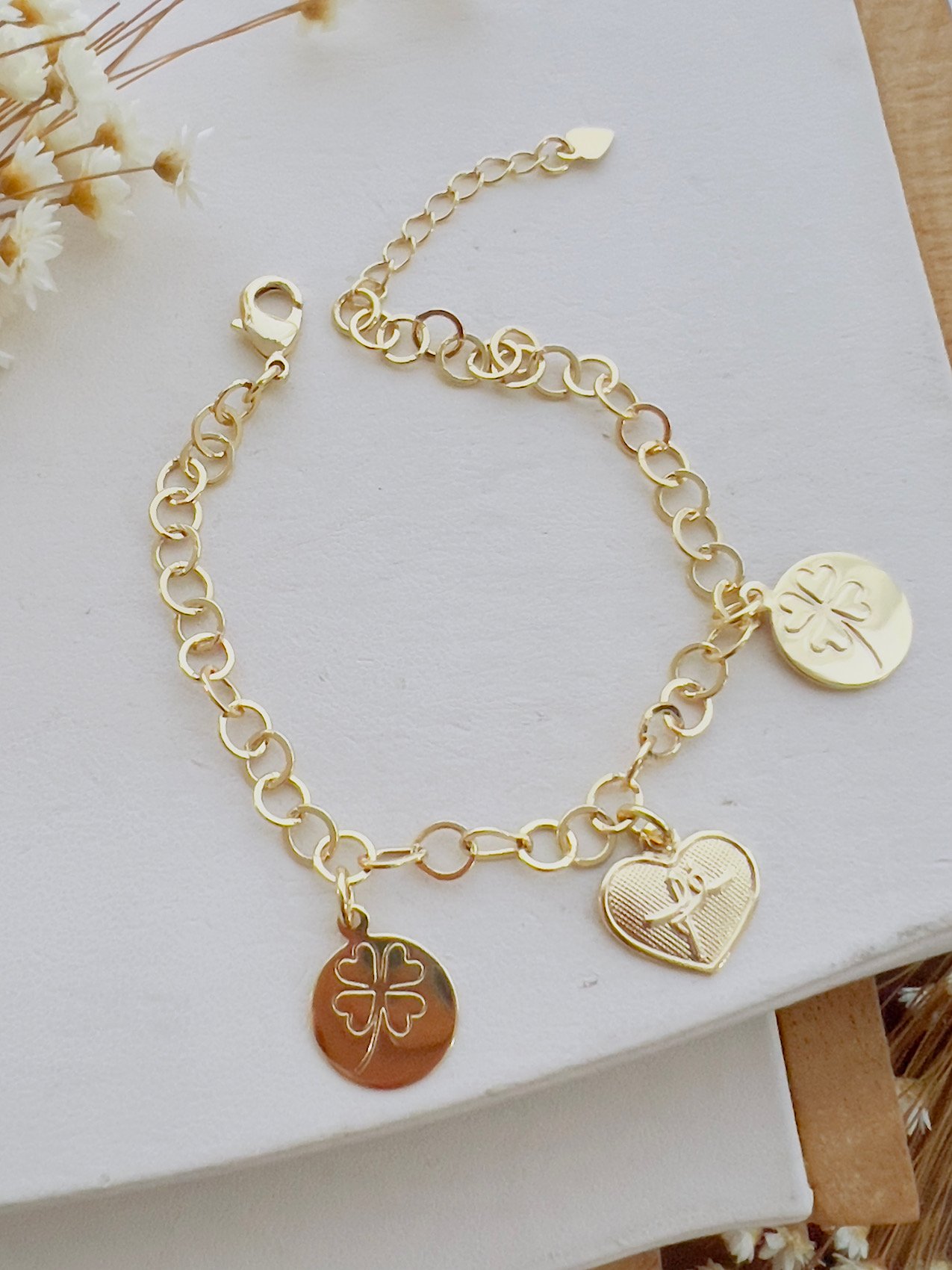 Pulseira Semijoia FÉ 57