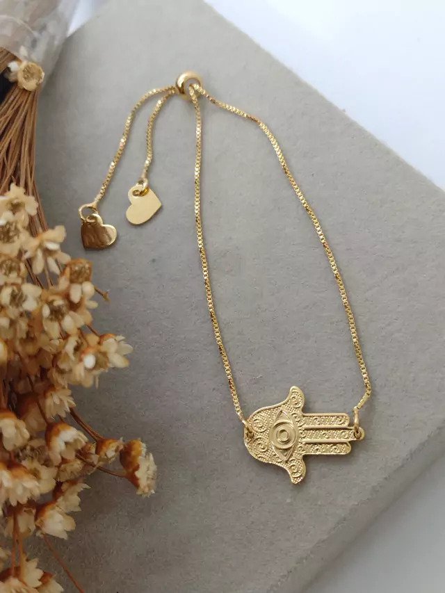 Pulseira Semijoia Hamsa 586