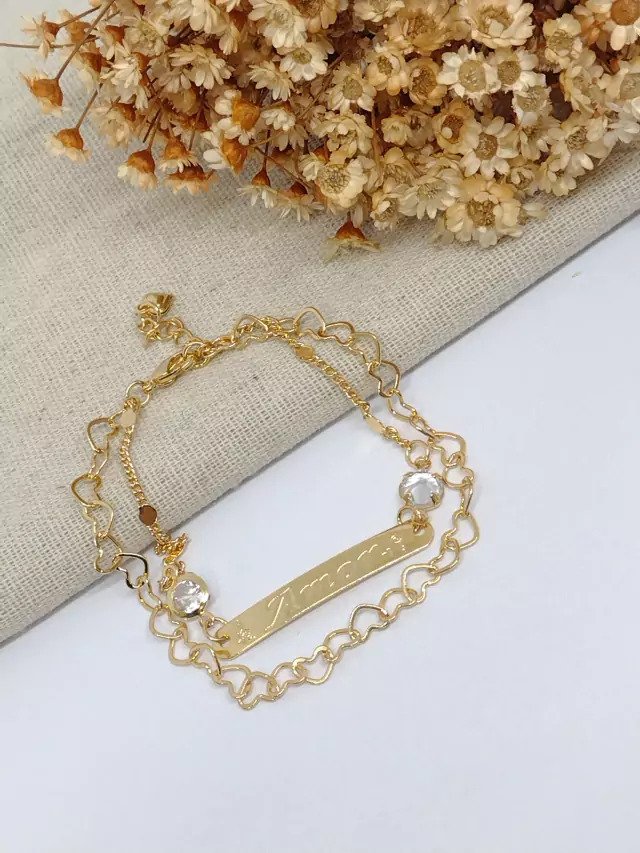 Pulseira Semijoias Amor Zircônia 488